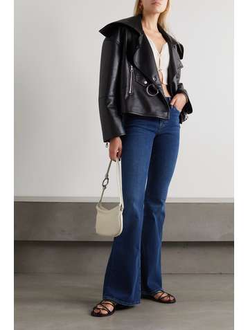 FRAME Le High Flare high-rise jeans