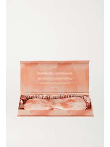 SLIP Tie-dyed mulberry silk eye mask