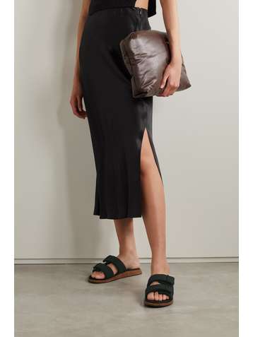 RAG & BONE Parque padded recycled neoprene slides
