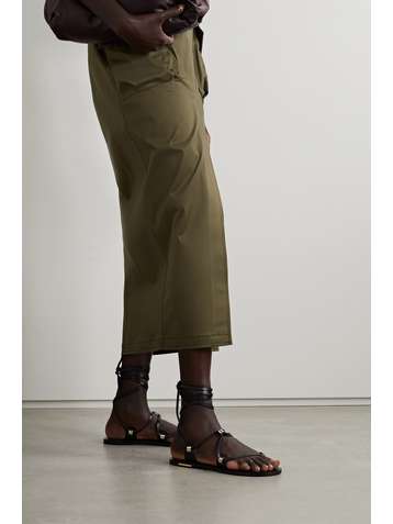 ISABEL MARANT Sandales à lacer en cuir Anil