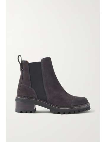 SEE BY CHLOÉ Bottines chelsea en daim Mallory