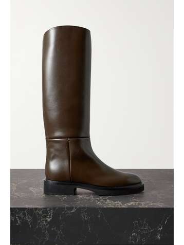 KHAITE Bottes en cuir Derby