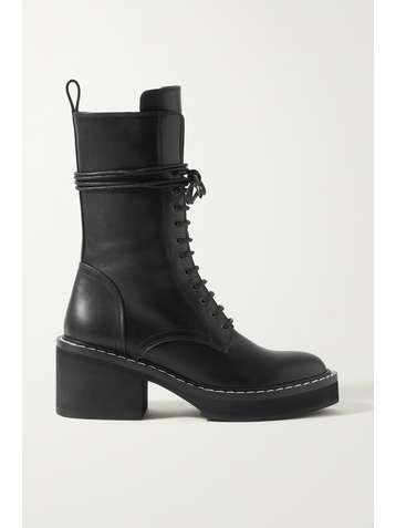 KHAITE Bottines en cuir Cody