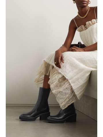KHAITE Bottines chelsea en cuir Calgary