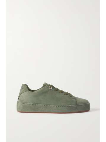 LORO PIANA Nuages suede sneakers