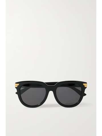 BOTTEGA VENETA Square-frame acetate sunglasses