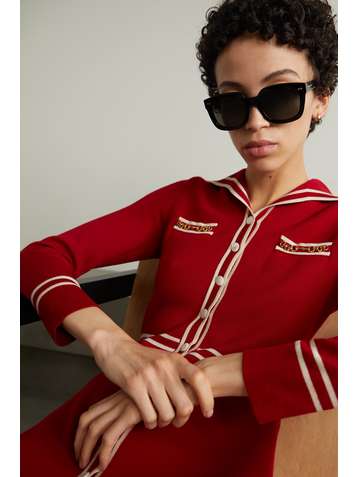 GUCCI EYEWEAR D-frame acetate sunglasses