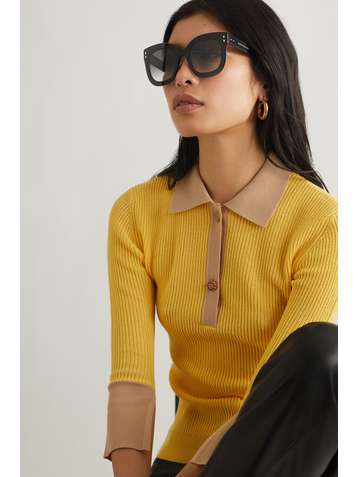 ISABEL MARANT Sonnenbrille mit D-Rahmen aus Azetat