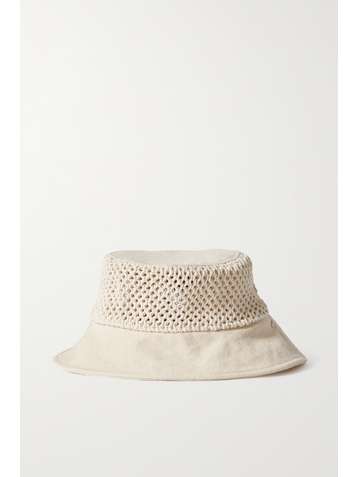 RAG & BONE Bob en toile de coton recyclé et en crochet Nando