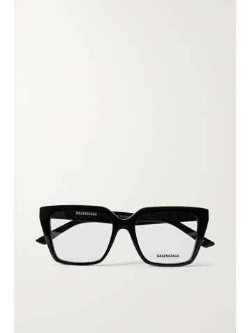 BALENCIAGA Brille mit eckigem Rahmen aus Azetat