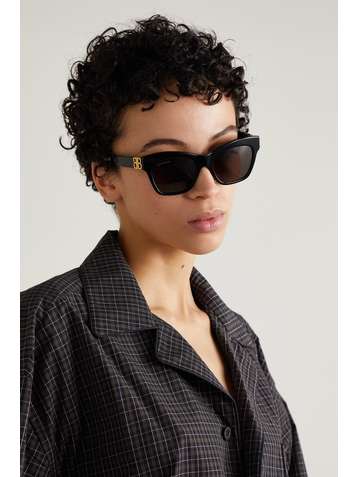 BALENCIAGA Sonnenbrille mit Cat-Eye-Rahmen aus Azetat