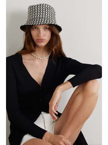 VALENTINO Bob réversible en serge imprimée Valentino Garavani