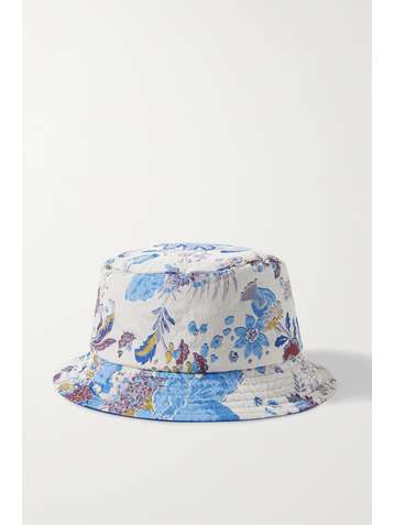 ISABEL MARANT Haley reversible printed padded shell bucket hat