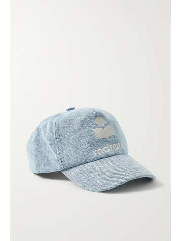 ISABEL MARANT Casquette en serge de coton à broderies Tyron