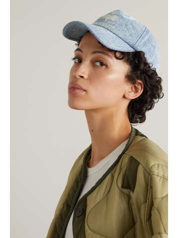 ISABEL MARANT Casquette en serge de coton à broderies Tyron