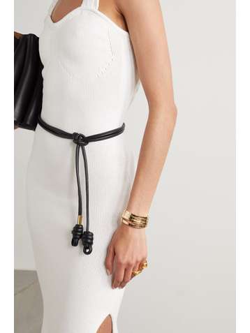 LOEWE Flamenco knotted leather belt