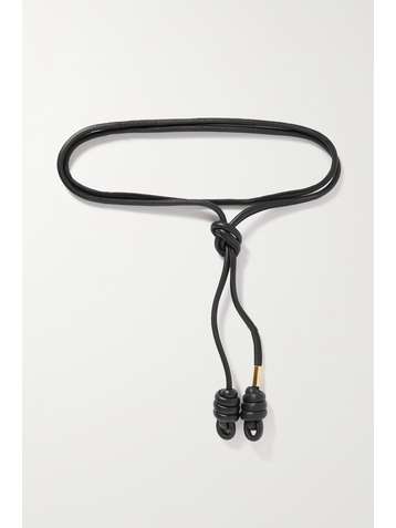 LOEWE Flamenco knotted leather belt