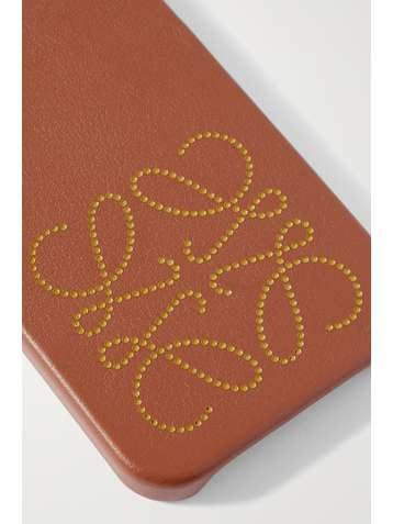 LOEWE Printed leather iPhone 12 Pro phone case