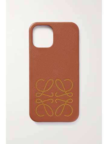 LOEWE Printed leather iPhone 12 Pro phone case
