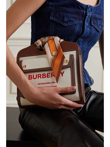 BURBERRY Printed mulberry silk-twill scarf