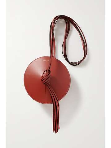 NEOUS Mercury tasseled leather shoulder bag