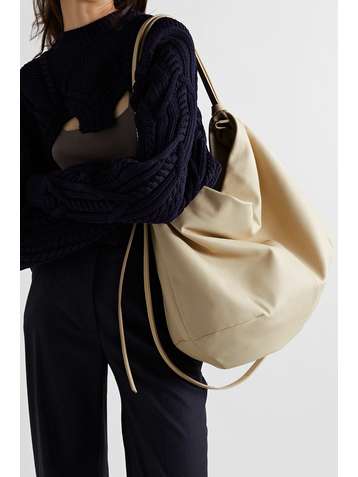 OROTON Brodie oversized leather shoulder bag