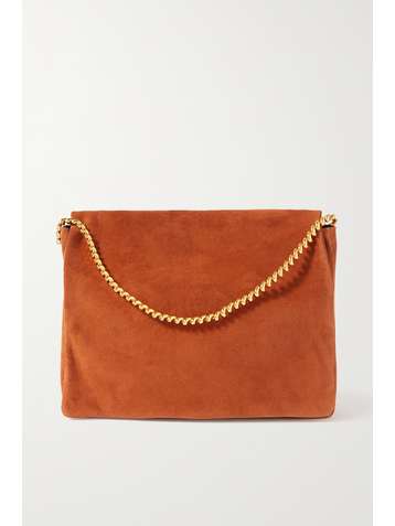 NEOUS Orbit suede shoulder bag