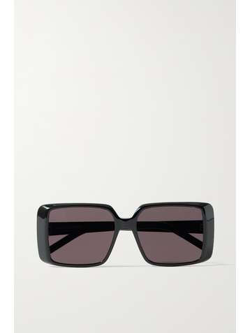SAINT LAURENT Sonnenbrille mit eckigem Rahmen aus Azetat
