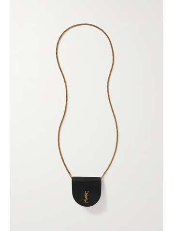 SAINT LAURENT Kaia mini leather shoulder bag