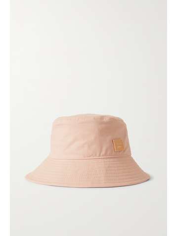 ACNE STUDIOS Bob en serge de coton à appliqué