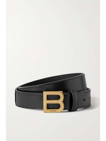 BALENCIAGA Hourglass Gürtel aus Leder