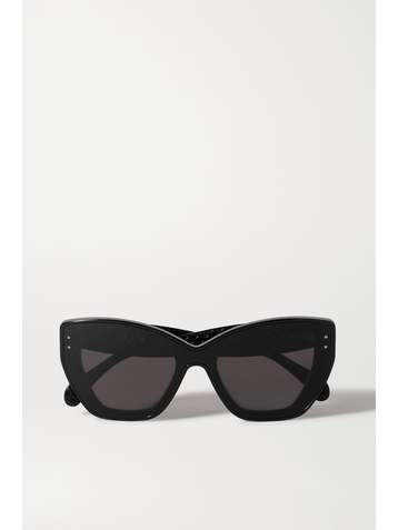 ALAÏA Square-frame acetate sunglasses