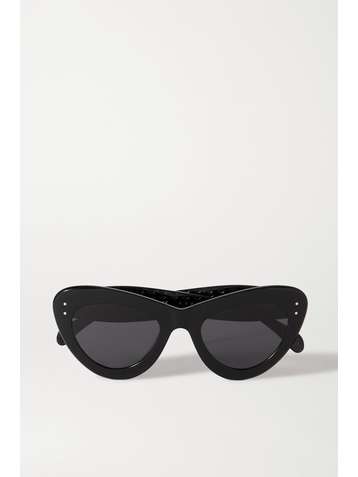 ALAÏA Oversized cat-eye acetate sunglasses
