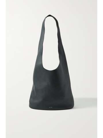 THE ROW Sac porté épaule en cuir texturé Bindle Three