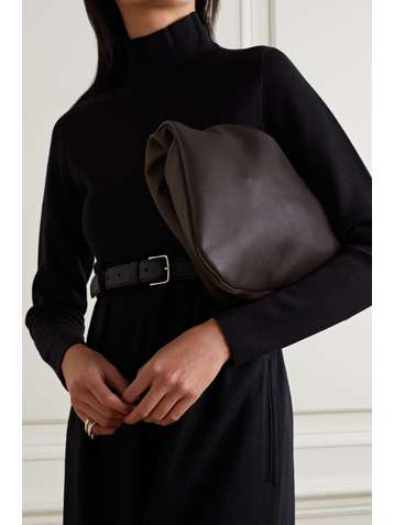 THE ROW Sac porté épaule en cuir texturé Everyday Medium