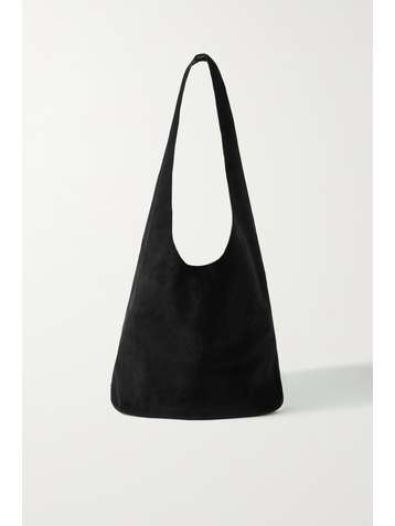 THE ROW Bindle Three suede shoulder bag