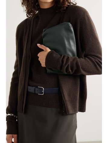 THE ROW Pochette en cuir Bourse