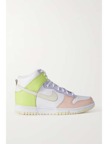 NIKE Dunk High leather sneakers