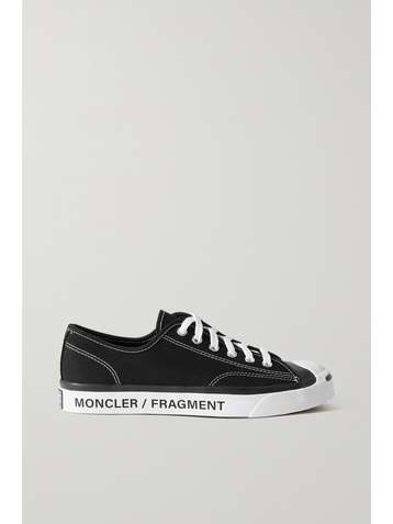 CONVERSE + 7 Moncler Fragment Jack Purcell canvas sneakers