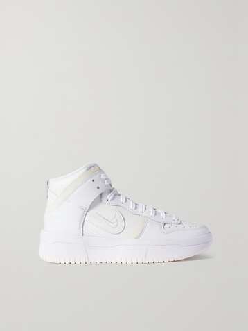 NIKE Dunk Hi Rebel leather high-top sneakers