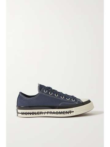 CONVERSE + 7 Moncler Fragment Chuck 70 canvas sneakers