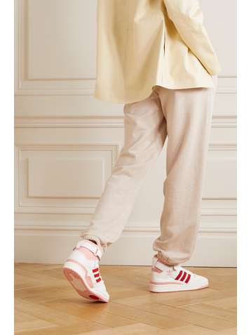 ADIDAS ORIGINALS Forum 84 Hi leather and suede high-top sneakers