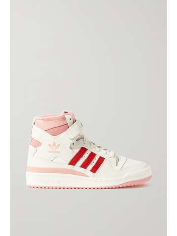 ADIDAS ORIGINALS Forum 84 Hi leather and suede high-top sneakers