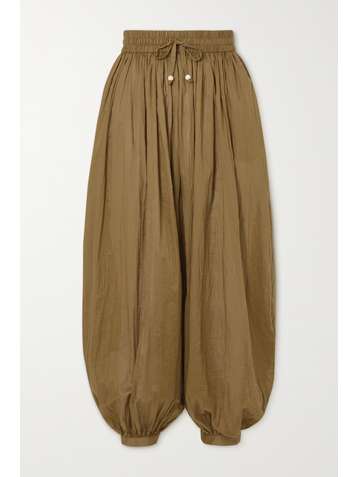 ZIMMERMANN Cassia crinkled cotton-voile pants