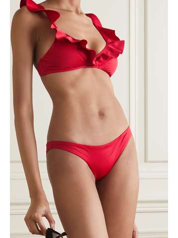 ZIMMERMANN Bikini à volants Cassia Waterfall