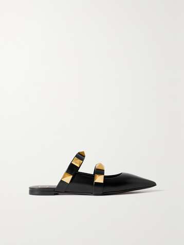 VALENTINO Valentino Garavani Roman Stud point-toe mules