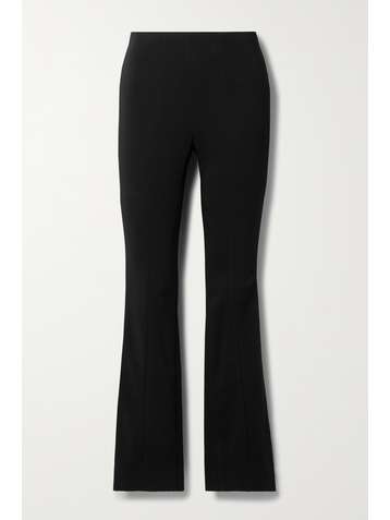 CO Pantalon évasé en crêpe
