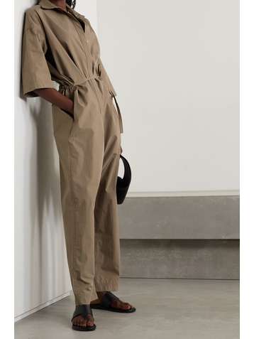 CO Combi-pantalon en coton mélangé