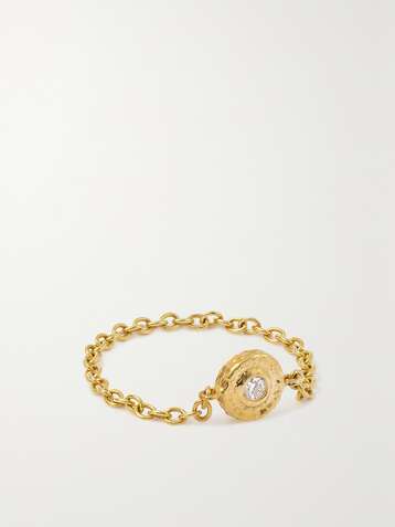 OCTAVIA ELIZABETH + NET SUSTAIN Nesting Gem 18-karat recycled gold diamond ring