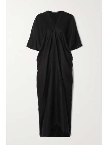CO Robe longue oversize en lin biologique à drapé Natural World - NET SUSTAIN
